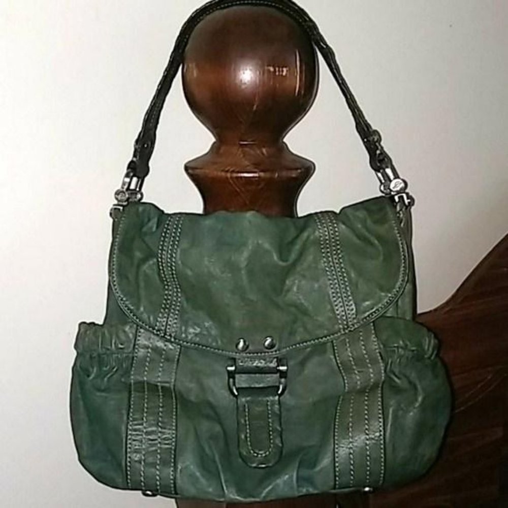 *FINAL PRICE* B. Makowsky Leather Hobo Satchel Bag